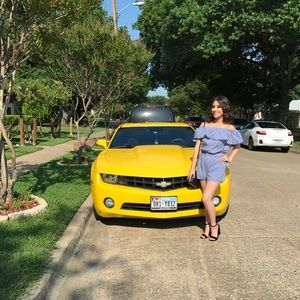 Off the shoulder romper